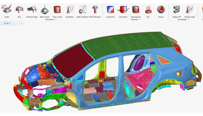 altair hyperworks hypermesh sonlu elemanlar modelleme 