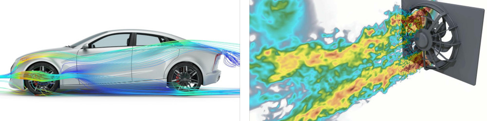 Altair CFD , Lattice Boltzmann Method (LBM) çözücüsü 