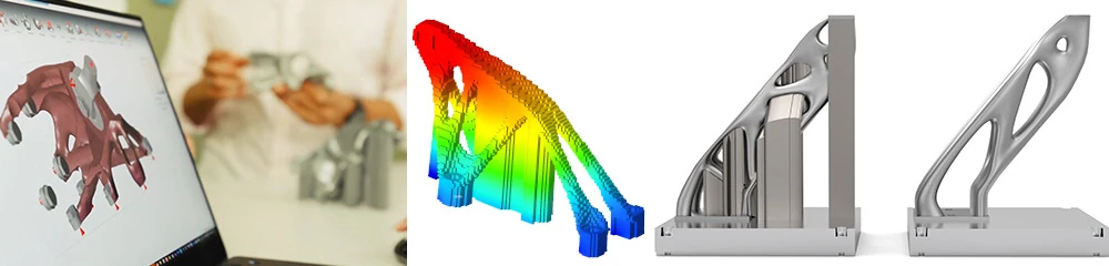 Altair Inspire Print3D SLM ve yapıştırıcı ile katmanlı imalat