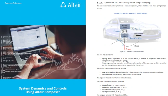 Altair Compose Sistem Dinamiği ve Kontrolü Kitabı