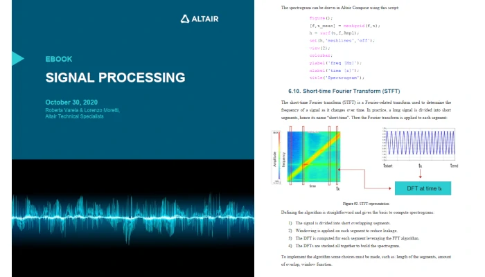 Altair Compose ile Sinyal İşleme E-kitap