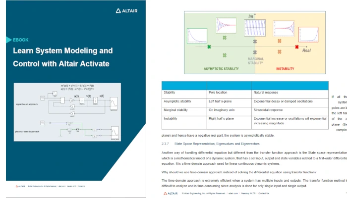 Altair Activate ile Sistem Modelleme ve Kontrol Kitabı