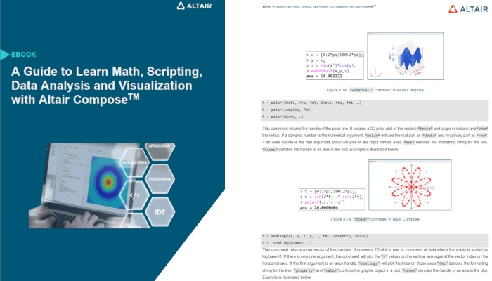 altair compose matris tabanlı nümerik hesaplama e-kitap
