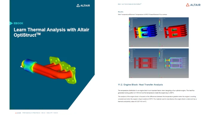 altair optistruct termal analiz e-kitap
