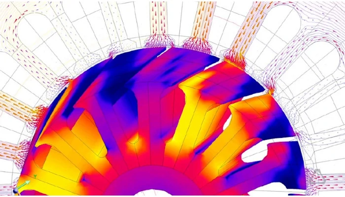 altair flux alçak frekans eletromanyetik analiz