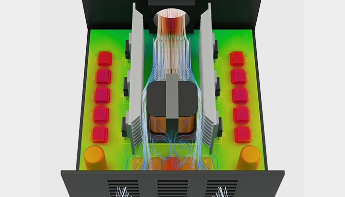 Altair SimLab elektronik ekipman soğutma analizi