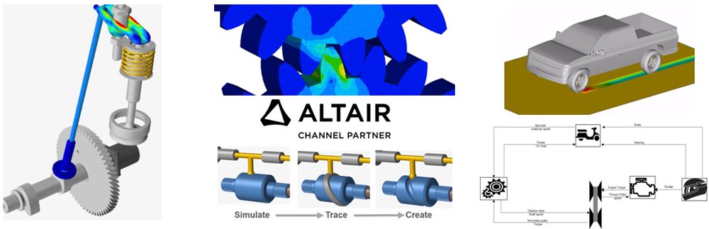 Altair Mekanik Sistem Simülasyonu 2022.1 Yeni Özellikler 